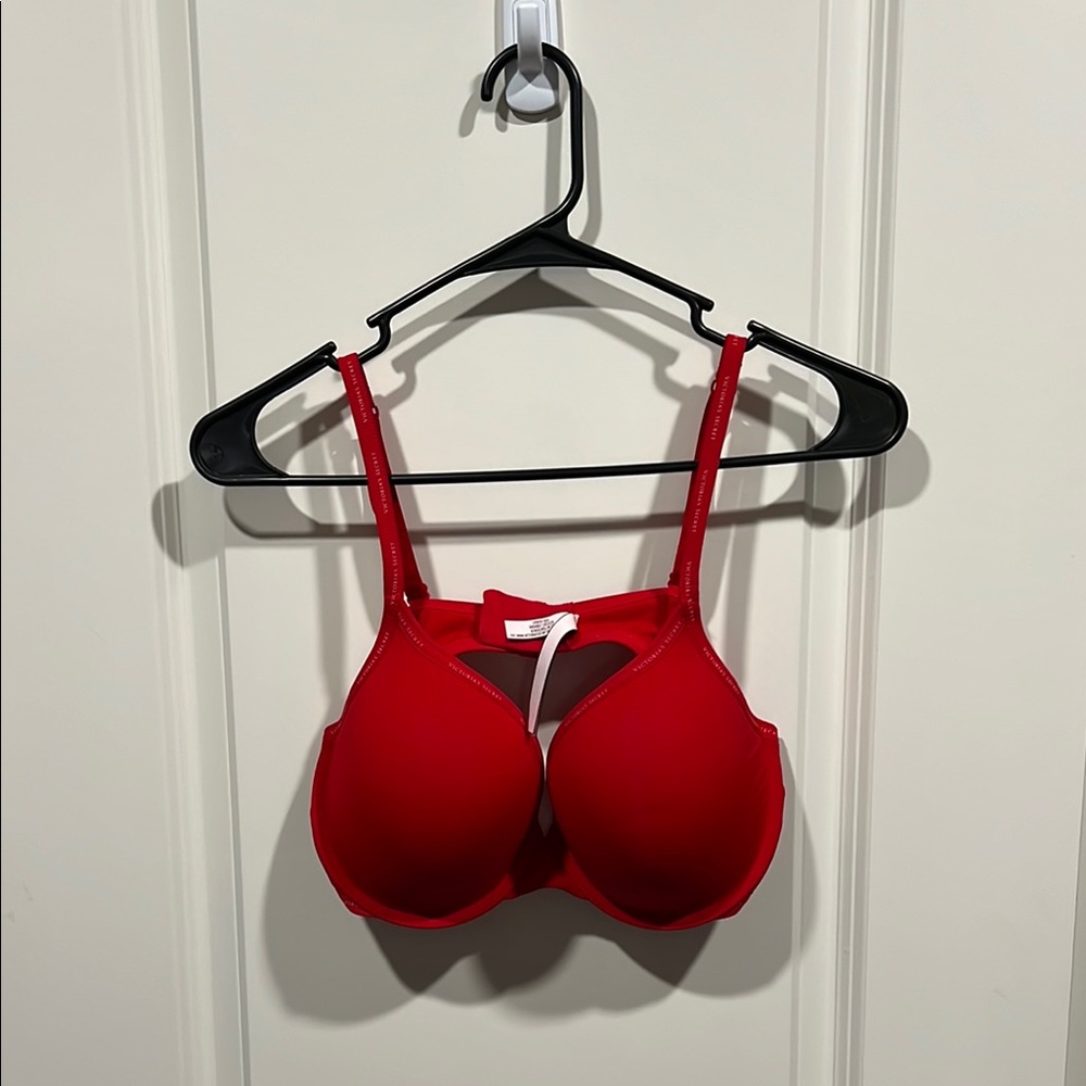 Red Women's Bra